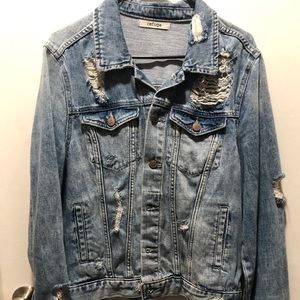Refuge Ripped Jean jacket
